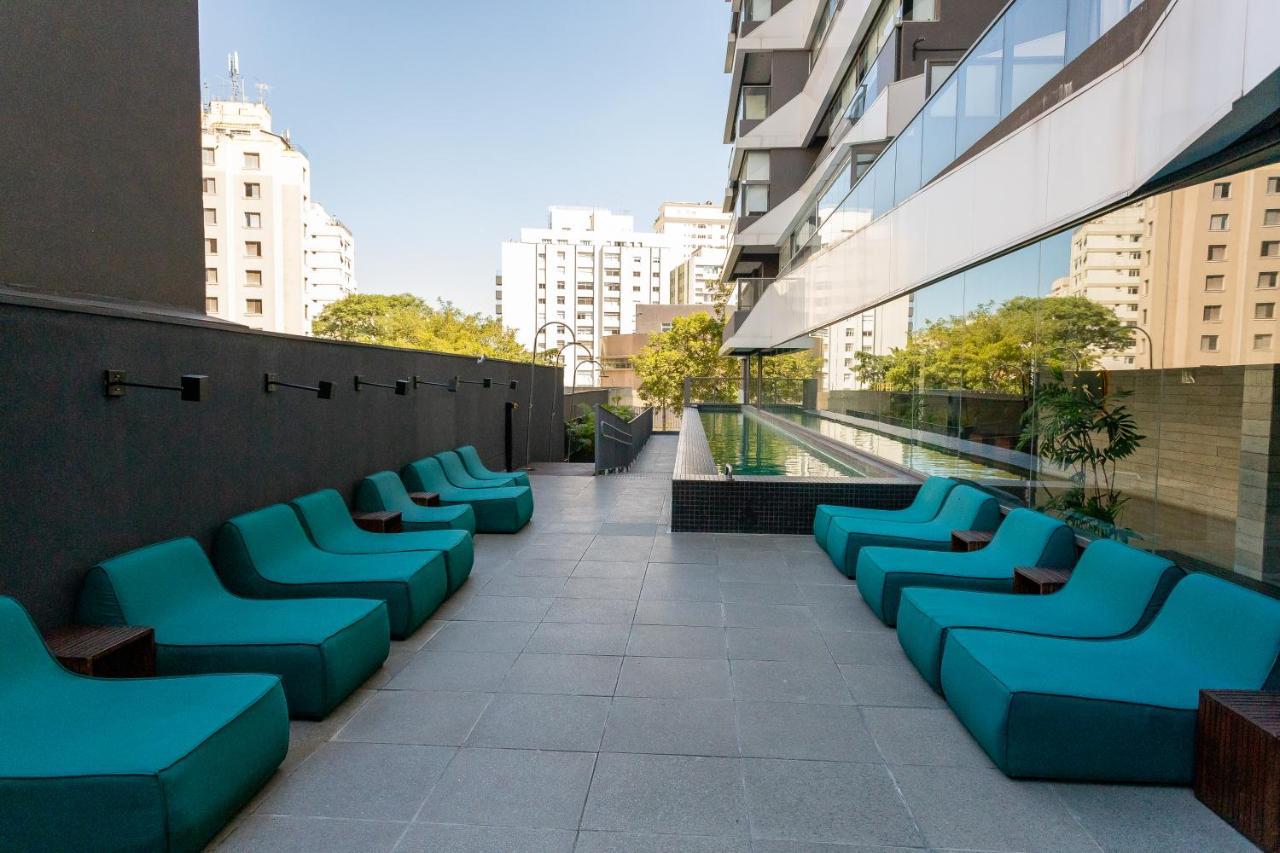 Flat De Luxo Na Rua Oscar Freire 1375 Sp * 圣保罗