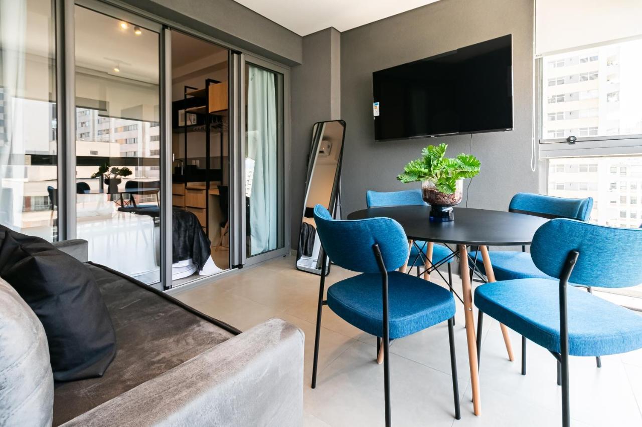 Flat De Luxo Na Rua Oscar Freire 1375 Sp * 圣保罗